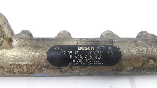 Rampa injectoare Renault Master 2.5 Diesel 2005 SH BOSCH 0445214042