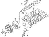 Rampe culbutori injectoare 1.9 TDI (E3) Volkswagen Golf 1J 110 kw ARL 2002 2003 OEM 038109527AF