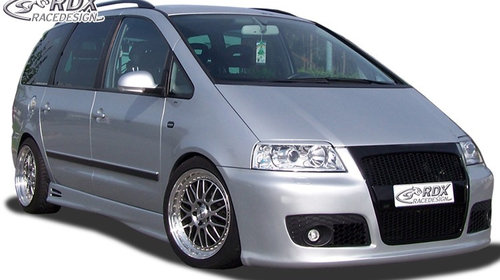 RDX Bara fata pentru VW Sharan (2000+) & SEAT Alhambra (2000+) "SF/GTI-Five" ( pentru Fzg. cu SWR) Frontschrze Front RDFS081SWR material GFK