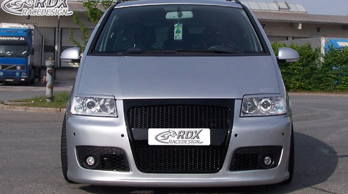 RDX Bara fata pentru VW Sharan (2000+) & SEAT Alhambra (2000+) "SF/GTI-Five" ( pentru Fzg. cu SWR) Frontschrze Front RDFS081SWR material GFK