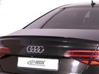 RDX Eleron lip portbagaj pentru AUDI A8 D4/4H spoiler Haion Eleron Spate RDHL116 material Plastic