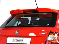 RDX Eleron Spate pentru SKODA Fabia 3 (NJ/5J) Eleron Luneta Spoiler RDDS145 material Plastic