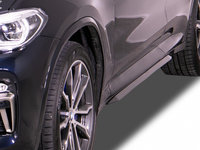 RDX Praguri Laterale pentru BMW X3 (G01) & pentru BMW X4 (G02) "Slim" RDSL500100 material ABS