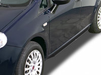 RDX Praguri Laterale pentru FIAT Grande Punto, Punto Evo, Punto (199, 2005-2018) "Slim" RDSL580 material ABS