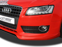 RDX Prelungire Spoiler Bara fata pentru AUDI A5 -2011 Coupe, Cabrio, Sportback lip bara fata Spoilerlippe RDFA054 material GFK