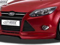 RDX Prelungire Spoiler Bara fata pentru FORD Focus 3 lip bara fata Spoilerlippe RDFA015 material GFK