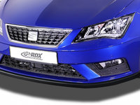 RDX Prelungire Spoiler Bara fata pentru SEAT Leon 5F Facelift 2017+ ( si pentru SC si ST) lip bara fata Spoilerlippe Schwert RDFA103 material ABS