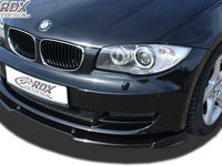 RDX Prelungire Spoiler Bara fata VARIO-X pentru BMW 1er E82 / E88 lip bara fata Spoilerlippe RDFAVX30121 material Plastic