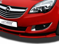 RDX Prelungire Spoiler Bara fata VARIO-X pentru OPEL Meriva B 2013+ lip bara fata Spoilerlippe RDFAVX30423 material Plastic