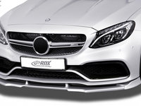 RDX Prelungire Spoiler Bara fata VARIO-X pentru MERCEDES C-Klasse C 63 AMG W205, S205, C205 lip bara fata Spoilerlippe RDFAVX30902 material Plastic