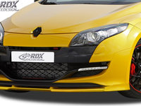 RDX Prelungire Spoiler Bara fata VARIO-X pentru RENAULT Megane 3 RS lip bara fata Spoilerlippe RDFAVX30482 material Plastic