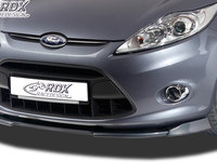 RDX Prelungire Spoiler Bara fata VARIO-X pentru FORD Fiesta MK7 JA8 JR8 (2008-2012) lip bara fata Spoilerlippe RDFAVX30251 material Plastic