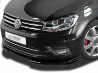 RDX Prelungire Spoiler Bara fata VARIO-X pentru VW Caddy 2K (2015-2020) lip bara fata "V1" fata Spoilerlippe RDFAVX30761 material Plastic