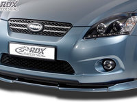 RDX Prelungire Spoiler Bara fata VARIO-X pentru KIA Pro Ceed Typ ED -2009 lip bara fata Spoilerlippe RDFAVX30037 material Plastic