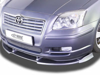 RDX Prelungire Spoiler Bara fata VARIO-X pentru TOYOTA Avensis (T25) 2003-2006 lip bara fata Spoilerlippe RDFAVX30541 material Plastic