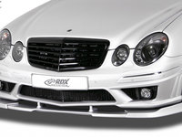 RDX Prelungire Spoiler Bara fata VARIO-X pentru MERCEDES E-Klasse W211 AMG 2006-2009 ( potrivire an AMG bzw. Fahrzeuge cu AMG Bara fata ) lip bara fata Spoilerlippe RDFAVX30364 material Plastic