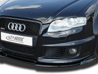 RDX Prelungire Spoiler Bara fata VARIO-X pentru AUDI RS4 B7 lip bara fata Spoilerlippe RDFAVX30067 material Plastic