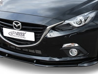 RDX Prelungire Spoiler Bara fata VARIO-X pentru MAZDA 3 (BM) lip bara fata Spoilerlippe RDFAVX30315 material Plastic