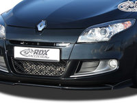 RDX Prelungire Spoiler Bara fata VARIO-X pentru RENAULT Megane 3 GT / GT-Line 2011+ lip bara fata Spoilerlippe RDFAVX30484 material Plastic