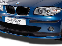 RDX Prelungire Spoiler Bara fata VARIO-X pentru BMW 1er E81 / E87 -2007 lip bara fata Spoilerlippe RDFAVX30023 material Plastic