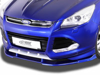 RDX Prelungire Spoiler Bara fata VARIO-X pentru FORD Kuga Individual / ST-Line 2013-2016 lip bara fata Spoilerlippe RDFAVX30825 material Plastic