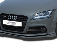 RDX Prelungire Spoiler Bara fata VARIO-X pentru AUDI TTS 8J lip bara fata Spoilerlippe RDFAVX30114 material Plastic