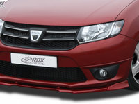 RDX Prelungire Spoiler Bara fata VARIO-X pentru DACIA Sandero 2 / Logan 2 (incl. MCV) lip bara fata Spoilerlippe RDFAVX30617 material Plastic