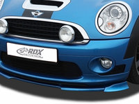 RDX Prelungire Spoiler Bara fata VARIO-X pentru MINI R56 / R57 ( pentru Fahrzeuge cu Hypersport Aerodynamik-Kit) lip bara fata Spoilerlippe RDFAVX30726 material Plastic