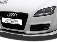 RDX Prelungire Spoiler Bara fata VARIO-X pentru AUDI TT 8J Facelift 2010+ lip bara fata Spoilerlippe RDFAVX30637 material Plastic