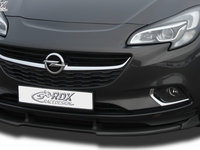 RDX Prelungire Spoiler Bara fata VARIO-X pentru OPEL Corsa E lip bara fata Spoilerlippe RDFAVX30694 material Plastic