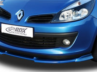 RDX Prelungire Spoiler Bara fata VARIO-X pentru RENAULT Clio 3 Phase 1 ( nu si pentru RS) lip bara fata Spoilerlippe RDFAVX30471 material Plastic