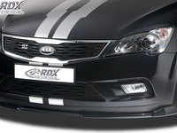 RDX Prelungire Spoiler Bara fata VARIO-X pentru KIA Ceed Typ ED 2009-2012 ( si pentru SW) lip bara fata Spoilerlippe RDFAVX30674 material Plastic