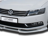 RDX Prelungire Spoiler Bara fata VARIO-X pentru VW Passat B7 / 3C lip bara fata Spoilerlippe RDFAVX30582 material Plastic