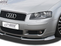 RDX Prelungire Spoiler Bara fata VARIO-X pentru AUDI A3 8P 2003-2005 lip bara fata Spoilerlippe RDFAVX30055 material Plastic