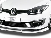 RDX Prelungire Spoiler Bara fata VARIO-X pentru RENAULT Megane 3 GT / GT-Line 2014+ lip bara fata Spoilerlippe RDFAVX30831 material Plastic