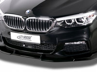 RDX Prelungire Spoiler Bara fata VARIO-X pentru BMW 5er G30, G31, G38 pentru M-Sport/M-Paket lip bara fata Spoilerlippe RDFAVX30868 material Plastic
