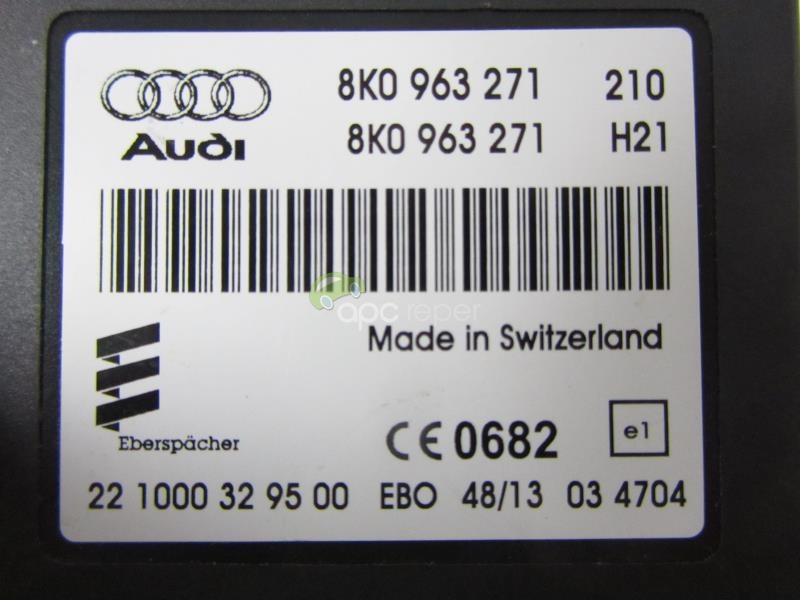 Receptor radio ptr Webasto Audi A4 8K, A