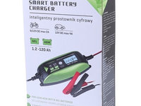 Redresor Smart Digital Pentru Baterii Moto Si Auto 6V / 12V - 2A / 4A, 1.2-120 Ah, IP65 Carmotion 58695