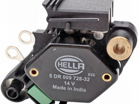 Regulator, alternator (5DR009728321 HELLA) BMW,Citroen,FIAT,OPEL,PEUGEOT,RENAULT,VAUXHALL,VOLVO,VW