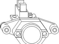 Regulator, alternator BMW 3 limuzina (E21), BMW 3 limuzina (E30), BMW 3 Touring (E30) - TOPRAN 500 479