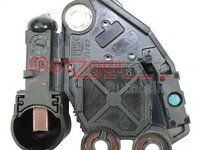 Regulator, alternator Citroen BERLINGO I caroserie (M_), Citroen BERLINGO (MF), PEUGEOT J5 platou / sasiu (290L) - METZGER 2390105