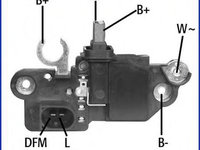 Regulator, alternator FIAT DUCATO caroserie (250, 290) (2006 - 2020) HITACHI 130570