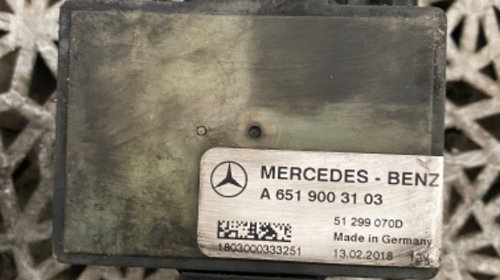 Releu bujii 2.2 CDI Mercedes Vito / Viano an 2011 - 2015 cod A6519003103