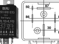 Releu bujii FORD ESCORT V combi GAL AVL BERU GR033 PieseDeTop