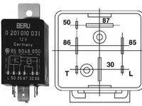 Releu bujii incandescente VW CADDY   (14) (1979 - 1992) BERU GR031