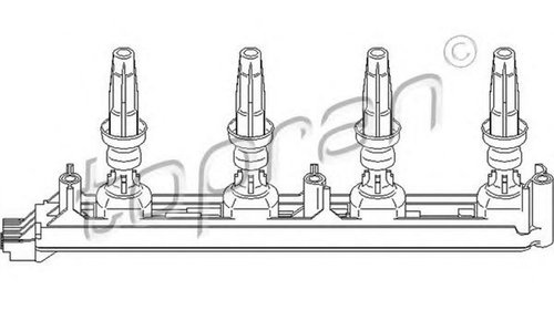 Releu bujii PEUGEOT 407 SW 6E TOPRAN 721907