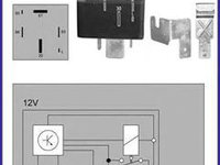 Releu comanda bujii incandescente OPEL ASTRA F/KADETT D/E 1.6 D/1.7 D 82-94 - OEM-HUCO: 132060|HUC132060 - W02132751 - LIVRARE DIN STOC in 24 ore!!!