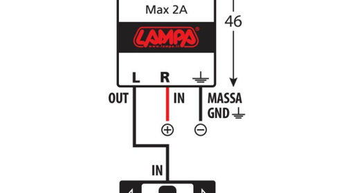 Releu electronic pentru semnalizatoare LED 6/12/24V LAMOT90126