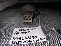 Releu electroventilator 9649247680, Peugeot 307 , citroen c4