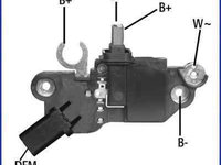 Releu incarcare alternator PEUGEOT 206 CC 2D HÜCO 130599